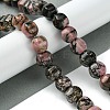 Natural Rhodonite Beads Strands G-H023-A01-01-2