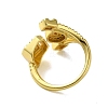 Brass with Cubic Zirconia Rings LS-RJEW-B057-04G-01-3