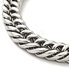 Non-Tarnish 201 Stainless Steel Cuban Link Chains Bracelet for Men Women BJEW-H550-03D-P-2