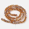 Electroplate Transparent Glass Beads Strands LS-EGLA-A034-T8mm-N16-2