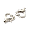 Zinc Alloy Lobster Claw Clasps PALLOY-YW0001-71-2
