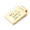 Brass Pendants KK-C137-02G-01-2