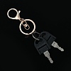 Iron Alloy Lobster Claw Clasp Keychain X-KEYC-D016-KCG-5