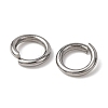 Tarnish Resistant 304 Stainless Steel Open Jump Rings STAS-E067-08-7mm-3