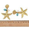 Ion Plating(IP) 304 Stainless Steel Stud Earrings EJEW-JE07478-5