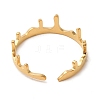 304 Stainless Steel Open Cuff Ring RJEW-Z026-04G-3