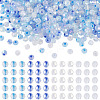 405Pcs Eletroplated Transparent Glass Beads GLAA-TA0003-66A-1