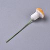 Artificial Plant Foam Colored Mushrooms AJEW-WH0109-85E-2