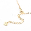 Brass Cable Chain Anklets AJEW-AN00391-3
