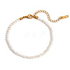 Natural White Jade Beaded Bracelets for Women PW7848-4-1