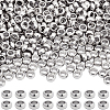 500Pcs 316 Surgical Stainless Steel Rondelle Crimp Beads STAS-BBC0008-71-1