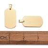 304 Stainless Steel Big Pendants LS-STAS-I140-19F-G-5