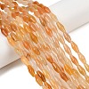 Natural Red Aventurine Beads Strands G-C270-C01-1