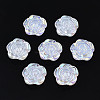 Electroplate Acrylic Cabochons PACR-T014-07-1
