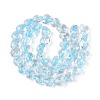 Handmade Foil Glass Beads FOIL-N029-09D-2