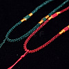Nylon Cord Necklace Making NWIR-E028-04A-4