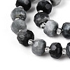 Natural Eagle Eye Stone Beads Strands G-T144-A01-03-4