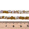 Frosted Transparent Glass Beads Strands LS-GLAA-N054-4mm-05-4