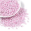 Opaque Colours Luster Glass Seed Beads SEED-T006-02F-2