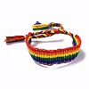 Rainbow Pride Bracelet BJEW-F419-06-1