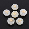 Natural Freshwater Shell Beads SHEL-S278-063-1