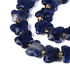 Natural Sodalite Beads Strands G-N371-10A-03-4