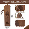 Cowhide Leather Labels AJEW-WH0386-0040-2