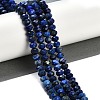 Natural Lapis Lazuli Beads Strands G-P553-F04-04-2