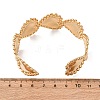 Marine 304 Stainless Steel Cuff Bangles for Women LS-BJEW-Z147-01G-02-3
