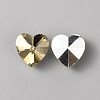 Glass Rhinestone Cabochons GLAA-WH0036-07-1