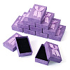 Rectangle Paper Jewelry Set Storage Gift Boxes with Bowknot CON-TAC0014-12B-1