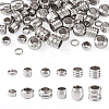 Mega Pet 72Pcs 12 Style 201 Stainless Steel Beads STAS-MP0001-12-2