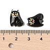 Halloween Theme Opaque Resin Cabochons CRES-M037-07B-02-3