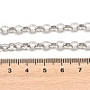 6MM 304 Stainless Steel Rolo Chain Necklaces for Men Women NJEW-H093-07C-P-4