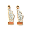 Independence Day 304 Stainless Steel Enamel Pendants SA-CBA7876-08G-1