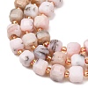 Natural Pink Opal Beads Strands GG-CBAC972-A15-01-3