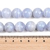 Natural Blue Lace Agate Beads Strands G-D106-A01-14mm-A-5