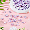 100G Pearlized Opaque Acrylic Beads OACR-TA0004-32A-5