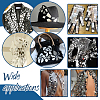 200Pcs Mirror Effect Acrylic Sew on Rhinestone DIY-PH0021-95A-6