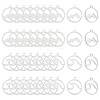 ARRICRAFT 30Pcs 2 Styles 201 Stainless Steel Pendants STAS-AR0001-69-1