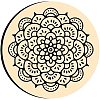 Wax Seal Brass Stamp Head AJEW-WH0209-102-2