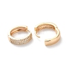 Rack Plating Brass Hoop Earrings Long-Lasting Plated EJEW-S241-04G-2