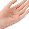 Brass Micro Pave Clear Cubic Zirconia Earring Hooks ZIRC-YW0001-02G-4