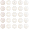 80Pcs Natural White Moonstone Beads G-SP0001-33-7