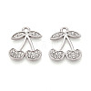 Alloy Rhinestone Pendants FIND-N008-31P-1