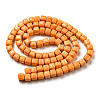 Natural Agate Beads Strands G-M422-A01-02O-3