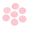 Spray Painted Natural Capiz Shell Disc Charms X1-BSHE-T014-02A-1
