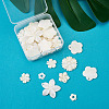 Natural Freshwater Shell Pendants SSHEL-KS0001-01-4