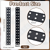 1Pair Leather Adjustable Armbands Sleeve Bands BJEW-OC0001-27-2