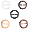 20Pcs Resin Tri-Glide Adjuster Buckles FIND-GF0008-12G-1